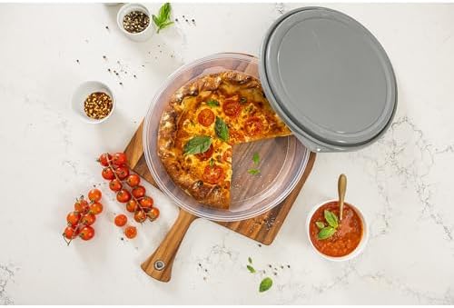 GoodCook EveryWare Extra Large 12 inch Round Container 4 pack, BPA Free