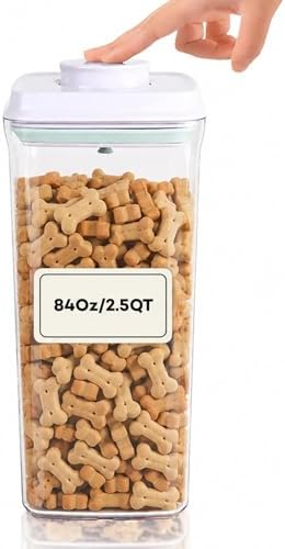 Bop Top Airtight Food Storage Containers | Pop-Top Lid | 10.5 Cups / 84 Oz