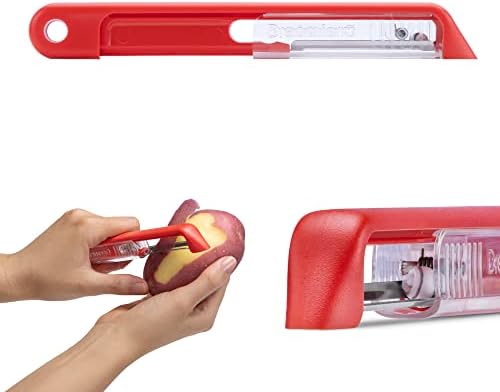 Dreamfarm Sharple Self-Sharpening Vegetable Peeler - Red