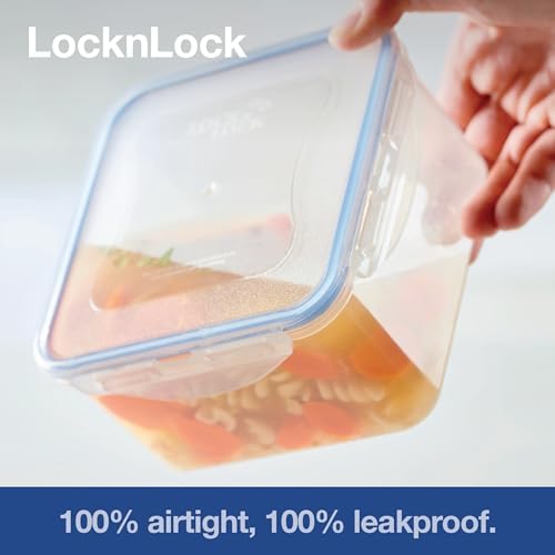 LocknLock Storage Food Storage Container Set, 10-Piece, Clear