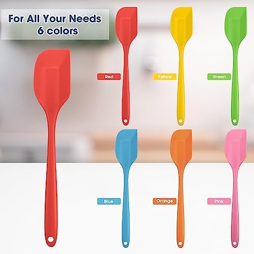 Irenare 84 Pcs Mini Silicone Spatulas Bulk, 8.3 Inch, Cute