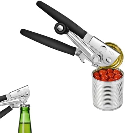 Commercial Can Opener Heavy Duty, Hand Crank for Big Can.