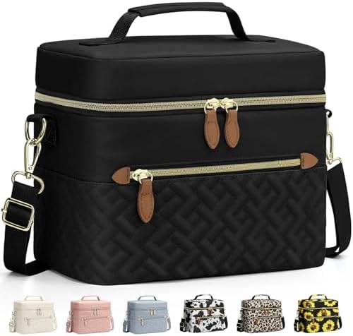 Capolo Lunch Bag for Women Men Insulated Lunch Tote Leakproof Lunchbox Bags