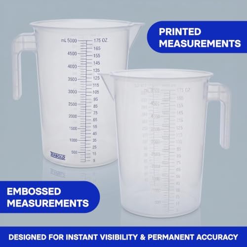 5 Liter Measuring Pitcher 3-Pack