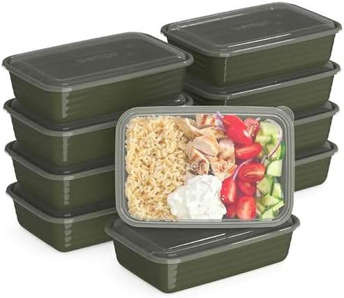 Bentgo Prep Meal Prep Containers with Lids, 20 Piece, PFAS & BPA-Free