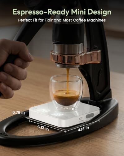 Maestri House S2 Espresso Coffee Scale with Timer 0.1g Precision Shot Scale