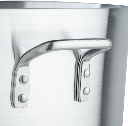 Winco 6.0mm Aluminum Stock Pot, 140-Quart