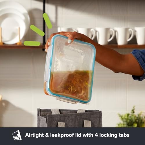 Snapware Plastic Total Solutions (5-Pack, 8.5 Cup) Food Storage Containers
