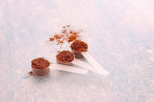 50 Pack Teaspoon Measuring Spoons, 1 Tsp (5 mL) Plastic Creatine Scoops