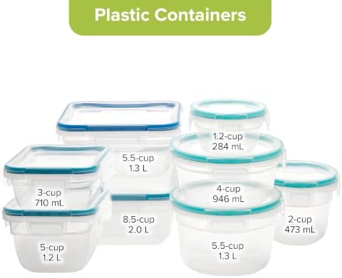 Snapware Plastic Total Solutions (14-Pack, Mixed Sizes) Food Storage Set