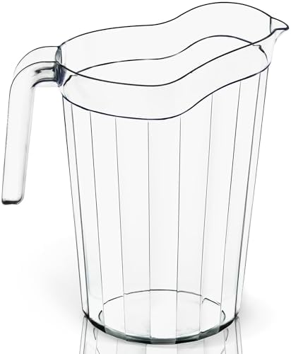 DecorRack 10 Pack 75 oz Polycarbonate Pitchers, Beverage Dispenser