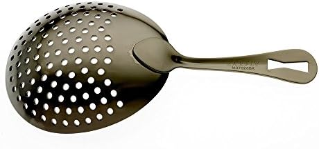 Barfly , Julep Strainer, Gun Metal Black