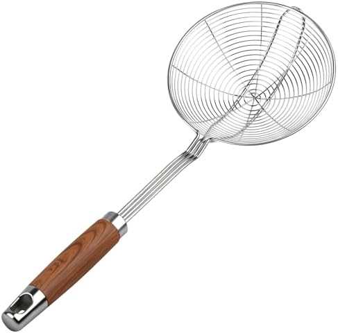 ChefBee 5.3" Stainless Steel Spider Strainer for Frying & Pasta