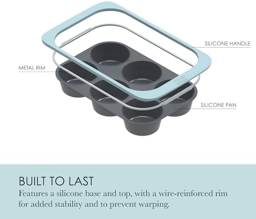Chicago Metallic Silicone Muffin Pan - 8.6 Inch