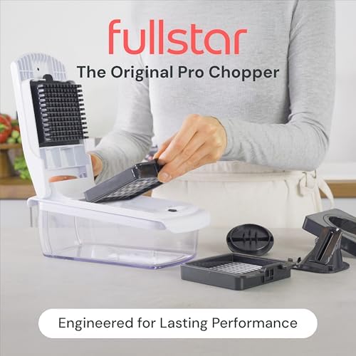 Fullstar Pro Original Vegetable Chopper & Spiralizer, Kitchen Prep Tool