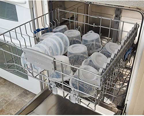 DuraHome - Deli Containers with Lids Leakproof - 80 Pack BPA-Free Plastic Microwaveable Clear Food Storage Container Premium Heavy-Duty Quality, Freezer & Dishwasher Safe (16 oz.)