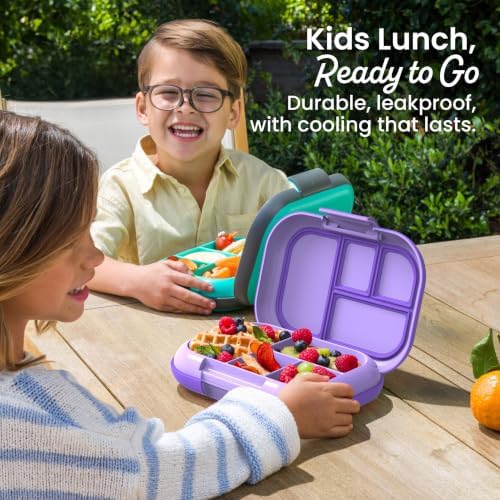 Bentgo Chill Kids 4-Compartment Bento Box Leakproof Lunch Box