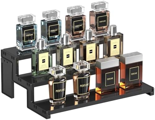 Lifewit 12″ Spice Rack, Perfume Cologne Stand, Tool-Free Assembly, 1 Pcs