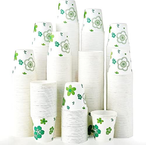 JOLLY PARTY 300 Pack Paper Cups 3oz Disposable Bathroom Cups Mouthwash Cups
