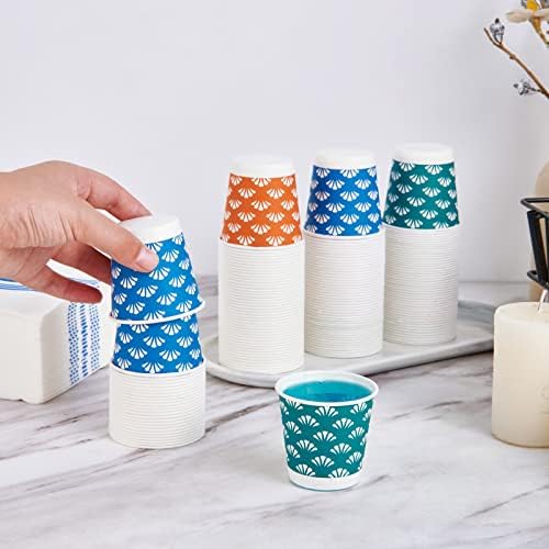 JollyPack 300 Pack 3 oz Disposable Bathroom Paper Cups