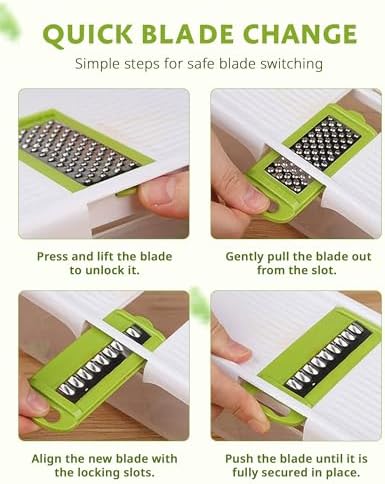 ADOV Mandoline Slicer for Kitchen, Vegetable Chopper with Container