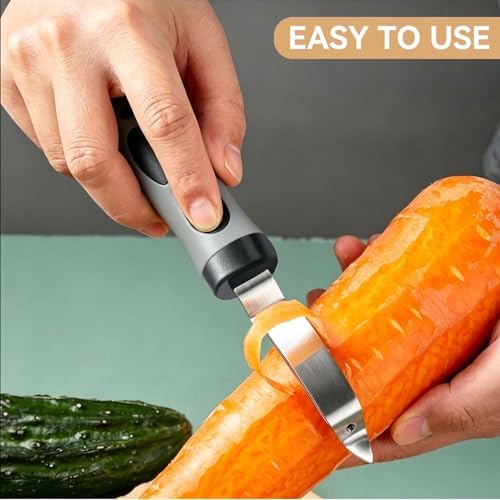 Swivel Vegetable Peeler Anti-slip Handle Stainless Steel for Potato