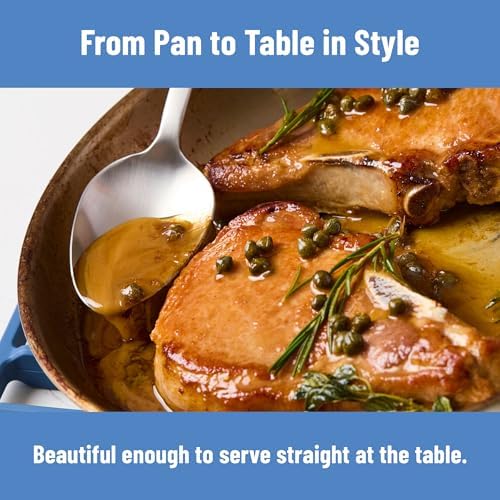 Misen Plating Chef Spoon – Stainless Steel Precision Cooking and Serving Spoon with Tapered Tip for Saucing Basting Drizzling Stirring Scooping and Restaurant Quality Plating at Home