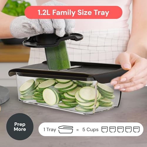 Fullstar Pro Mandoline Vegetable Slicer & Grater with Container