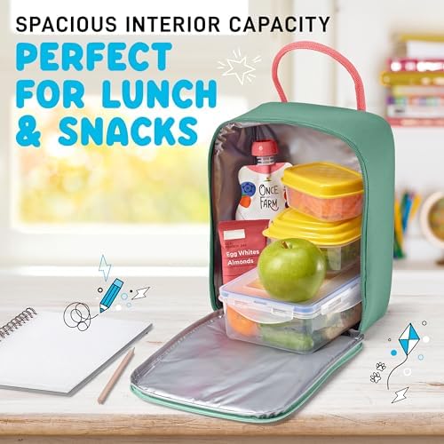 Fit & Fresh Connor Insulated Kids Lunch Box for School & Daycare