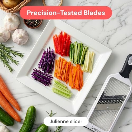 Fullstar - Handheld Mandoline Vegetable Slicer & Julienne Cutter