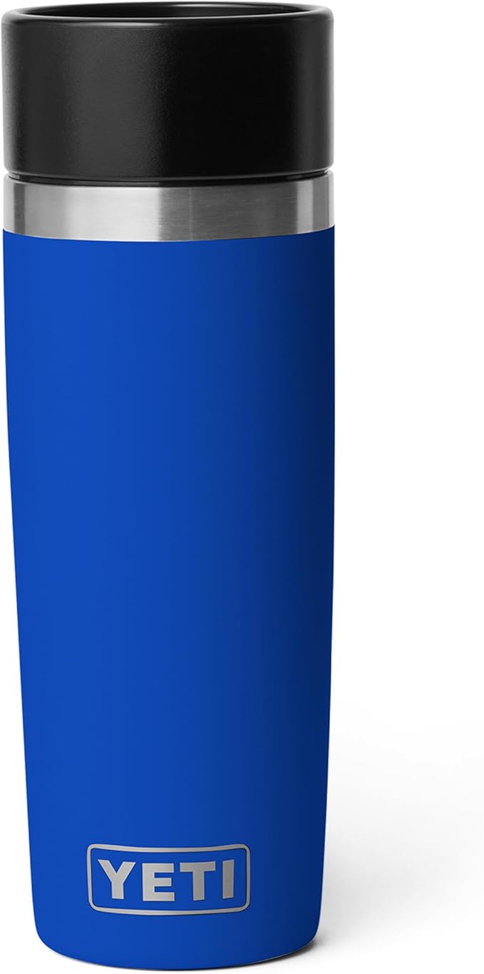YETI Rambler 16 oz Travel Bottle, Stainless Steel, Vacuum Insulated with Leakproof Commuter Cap, Royal Blue