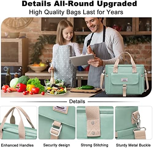 Weitars Insulated Lunch Bag for Women Men,Leak Proof Lunch Box for Work