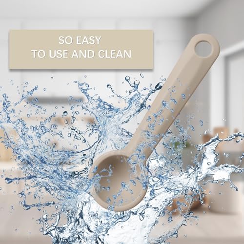 1PCS 1/2tsp(2.5ml) Silicone Measuring Spoon