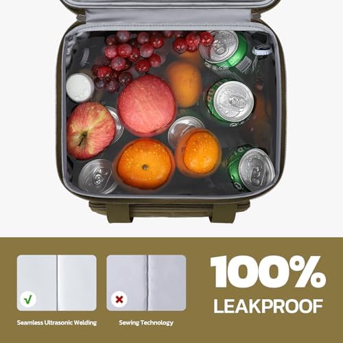 Maelstrom 23L Insulated Lunch Box, Expandable Double Deck Cooler Bag