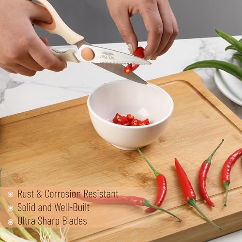 Mr. Pen- All Purpose Kitchen Shears with Protective Sheath, 8 Inch