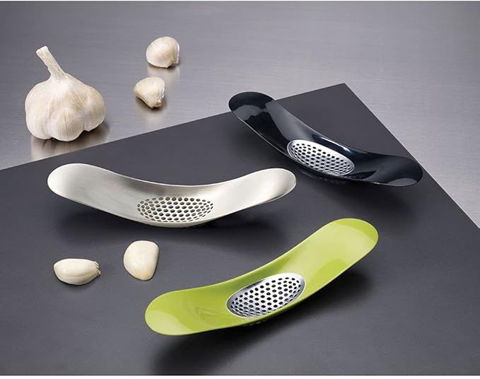 Joseph Joseph Garlic Rocker Crusher Mincer Press Plastic Dishwasher Safe, Green