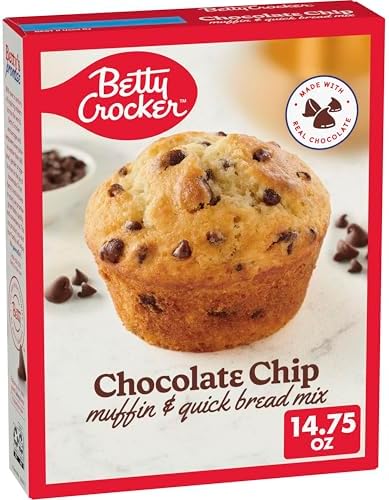 Betty Crocker Chocolate Chip Muffin & Quick Bread Mix, 14.75 oz
