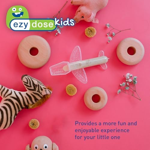 Ezy Dose Kids Medi-Plane Spoon, 10mL, Liquid Medicine Dosing, BPA-Free