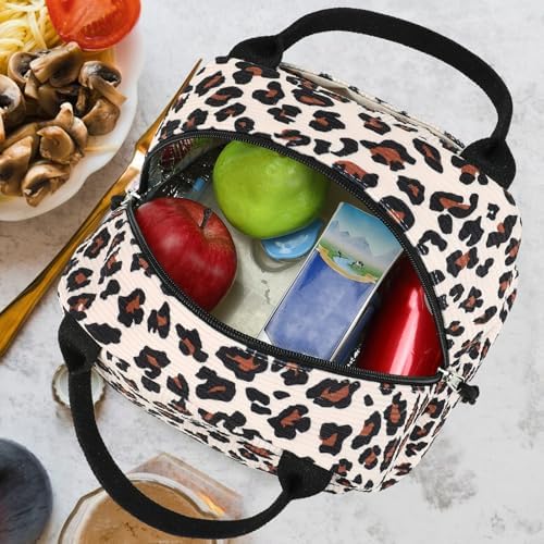 Bluboon Lunch Bag for Women Men Cute Corduroy Lunch Tote Bags Reusable Insulated Lunch Box Large Capacity Reusable Insulated Cooler for Work Picnic or Travel