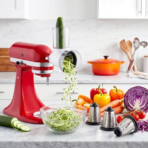 GVODE Slicer Shredder Attachment for KitchenAid Stand Mixers,Food Processor