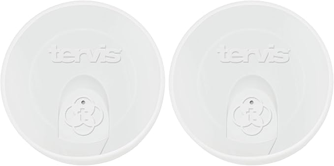 Tervis Travel Lid, 16 oz, Clear (Pack of 2)