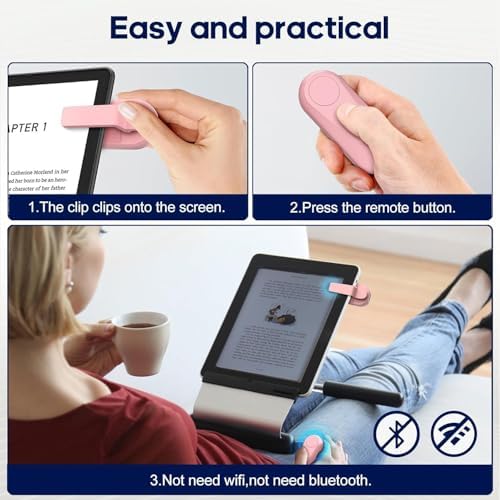 Page Turner for Kindle Remote Control for iPhone iPad Tablets eReaders