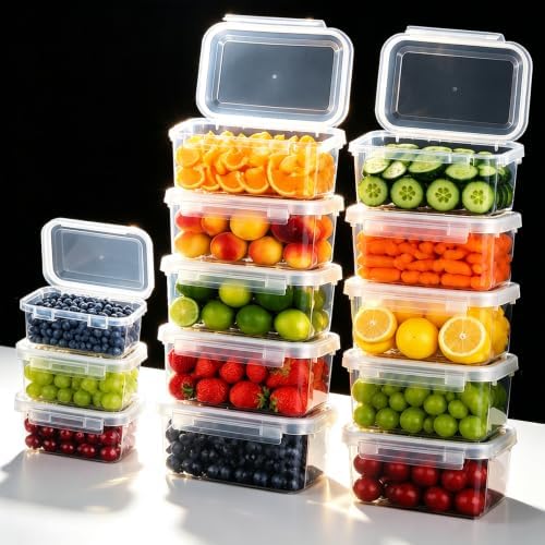 LivLab Mker 13Sets Food Storage Containers with Lids - Meal Prep Containers