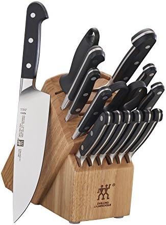 ZWILLING Pro 16-pc Knife Block Set - Natural