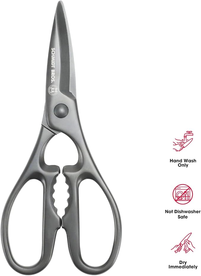 Schmidt Bros. Stainless Steel Forged Kitchen Shears (Stainless Steel)