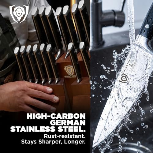Dalstrong 18-Pc Colossal Knife Block Set - German High-Carbon Steel