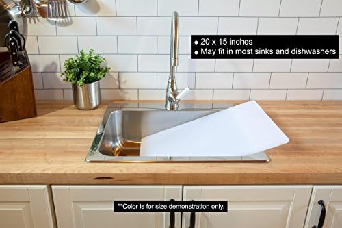 Commercial Grade 20x15 Red Cutting Board for Meat, X-Large 1/2" Plastic