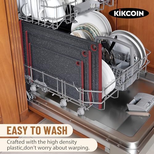 Cutting Board, Extra Large Cutting Boards for Kitchen Chopping Board with Juice Grooves, Kikcoin