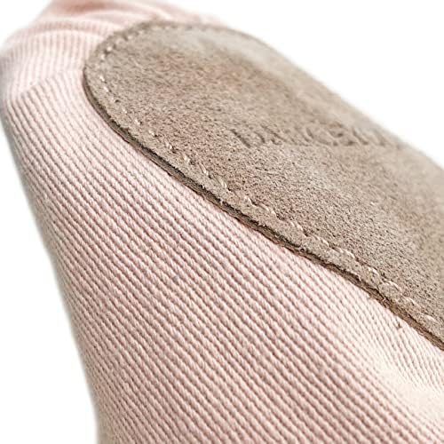 DANCEYOU Lyrical Shoes Stretch Canvas Half Sole Pirouette Turners