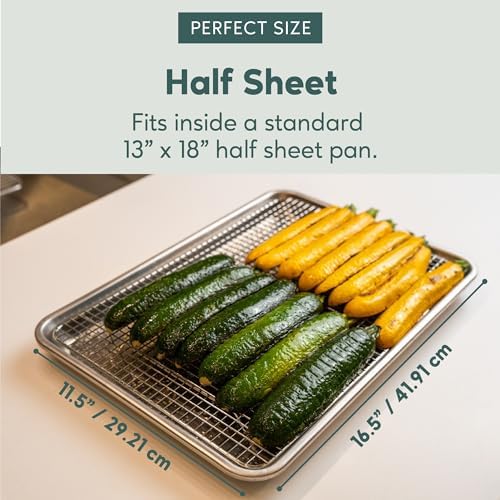 Ultra Cuisine Durable Cooling Rack for Cooking and Baking - 11.5" x 16.5"
